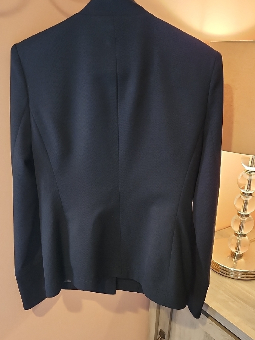 Vince Camuto Black Military-Style Blazer with Gold Buttons - Picture 7 of 12